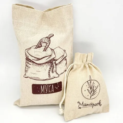 custom jute drawstring bags wholesale for natural eco gift packaging