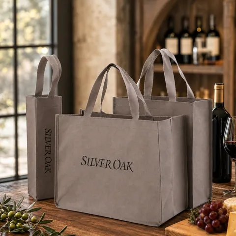 custom washable kraft paper bags with logo for eco retail packaging
